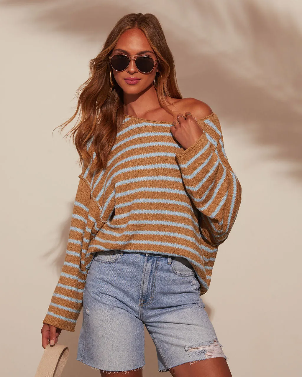 Pippa Striped Knit Sweater