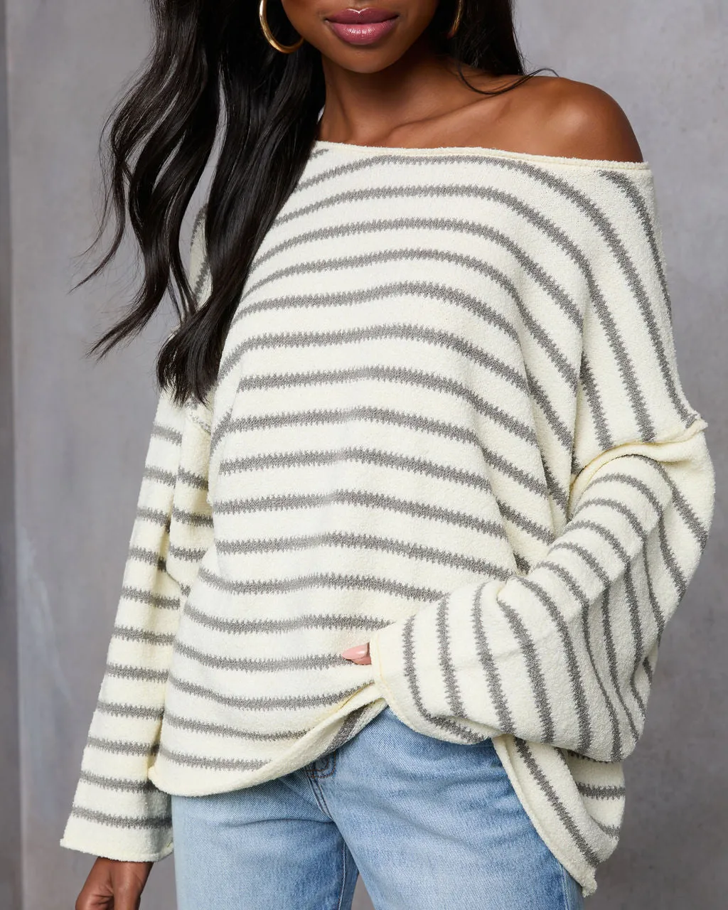 Pippa Striped Knit Sweater