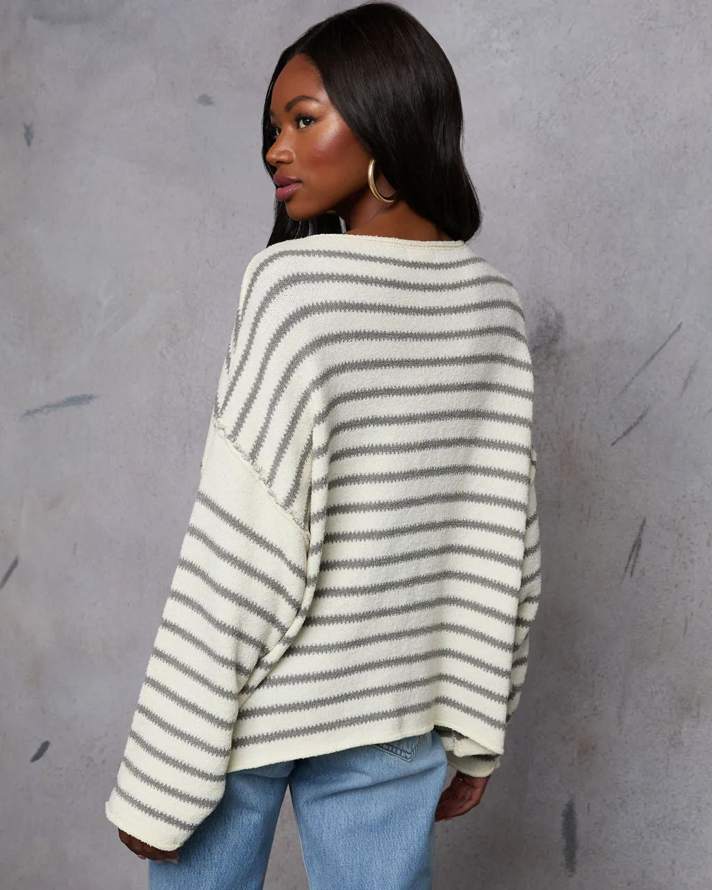 Pippa Striped Knit Sweater