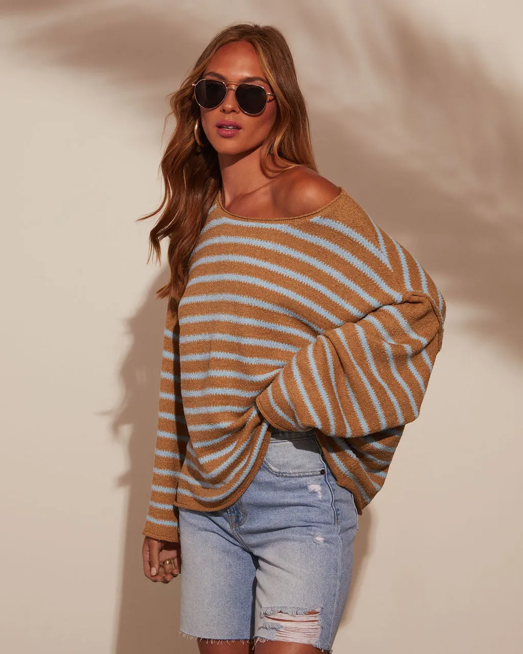 Pippa Striped Knit Sweater