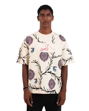 "VASE OF LIFE" HAND BLOCK PRINTED T SHIRT