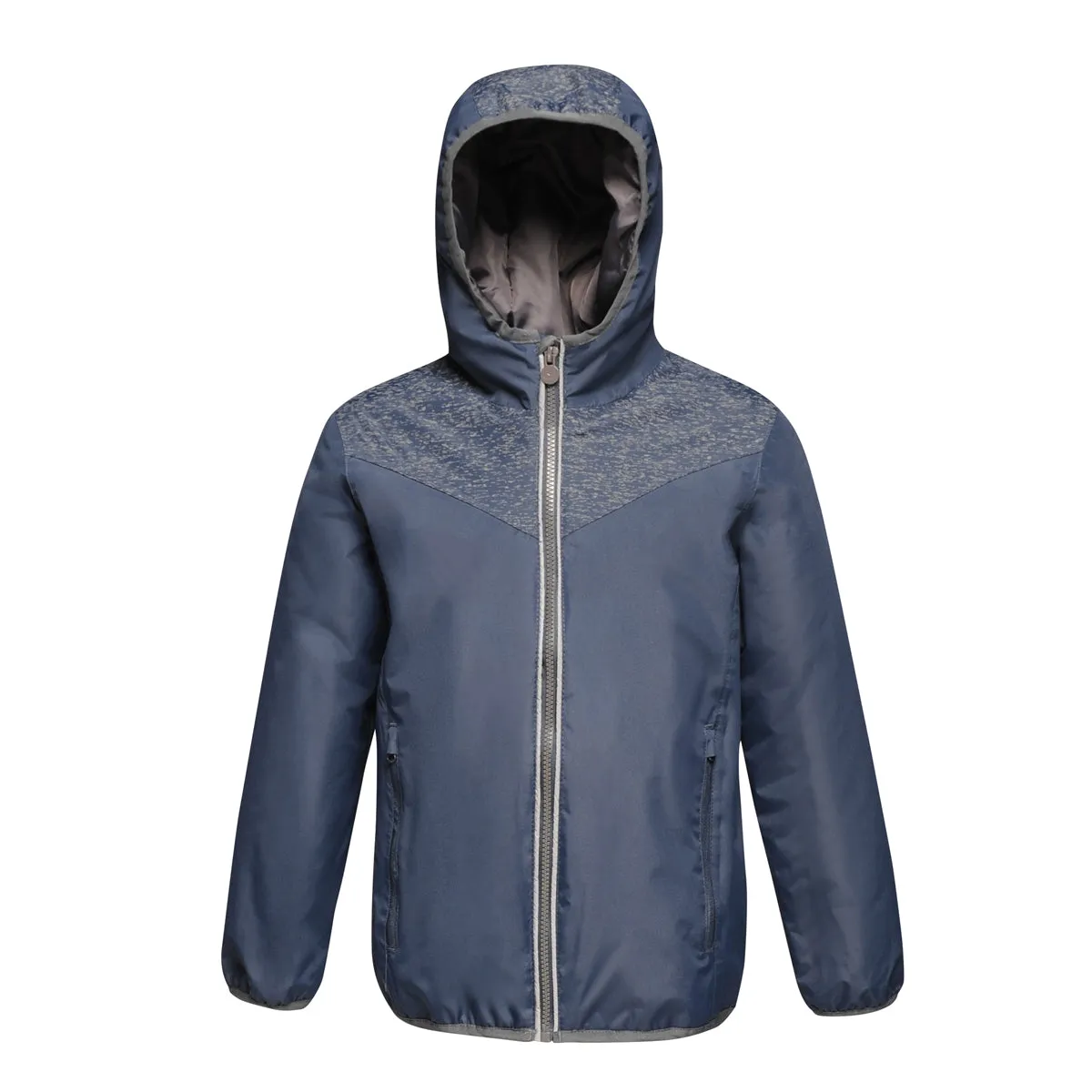 Regatta TRA318 Kids Reflector Jacket - Waterproof & Windproof Insulated Jacket - Ultimate Weather Protection for Children