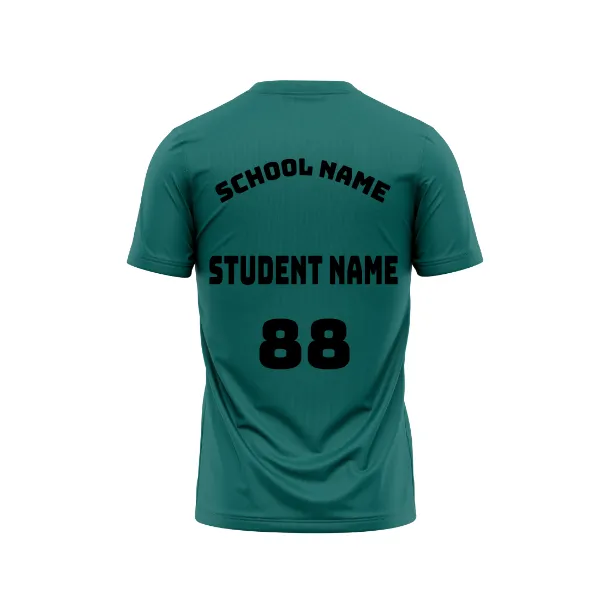 Round Neck Ramagreen With School Name Printed