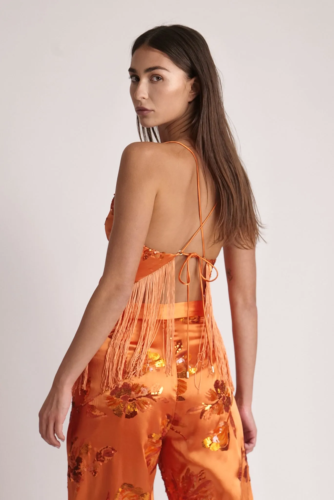 SABINA MUSAYEV Elyse Top - Orange