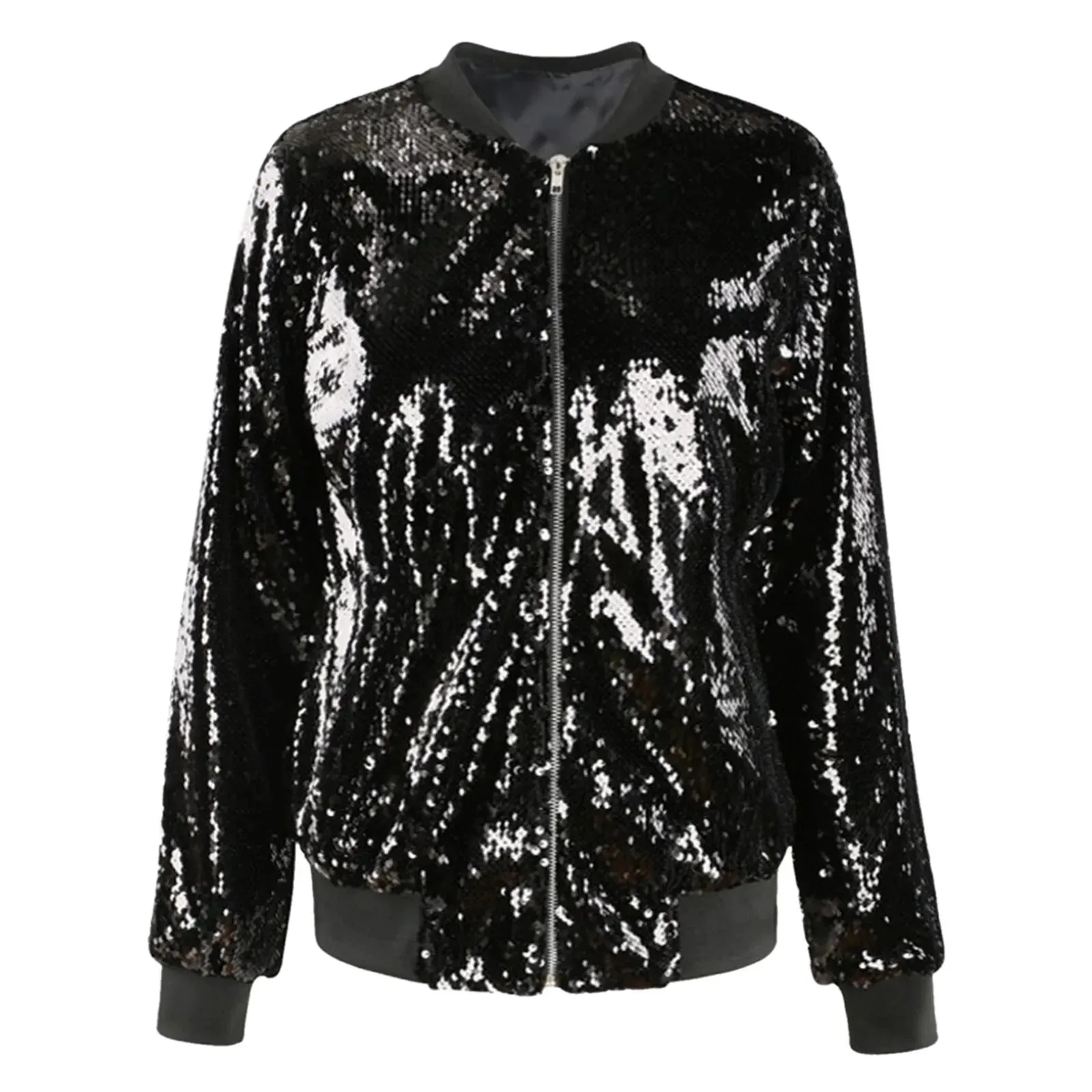 Silver Sequin Jacket