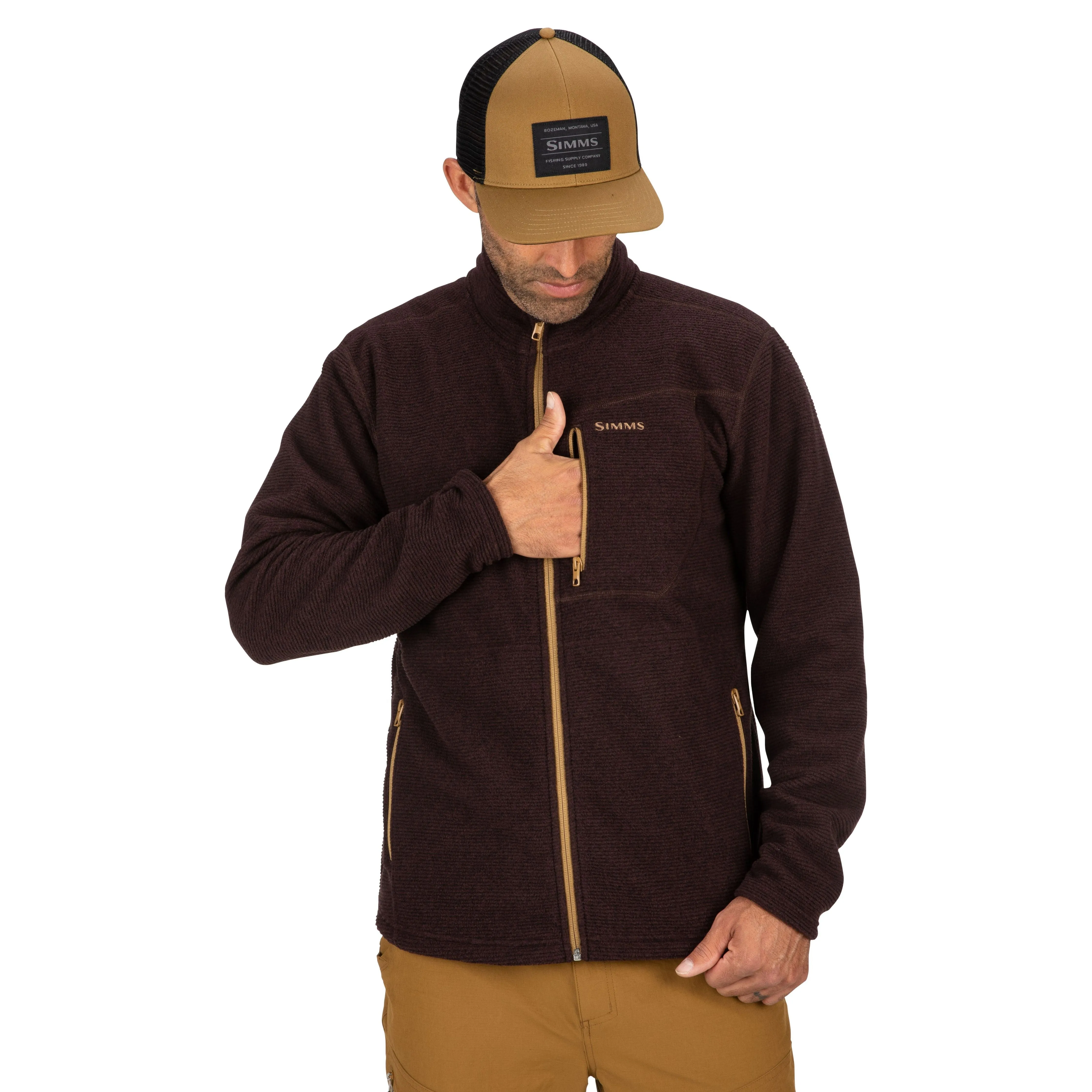 Simms Rivershed Full Zip