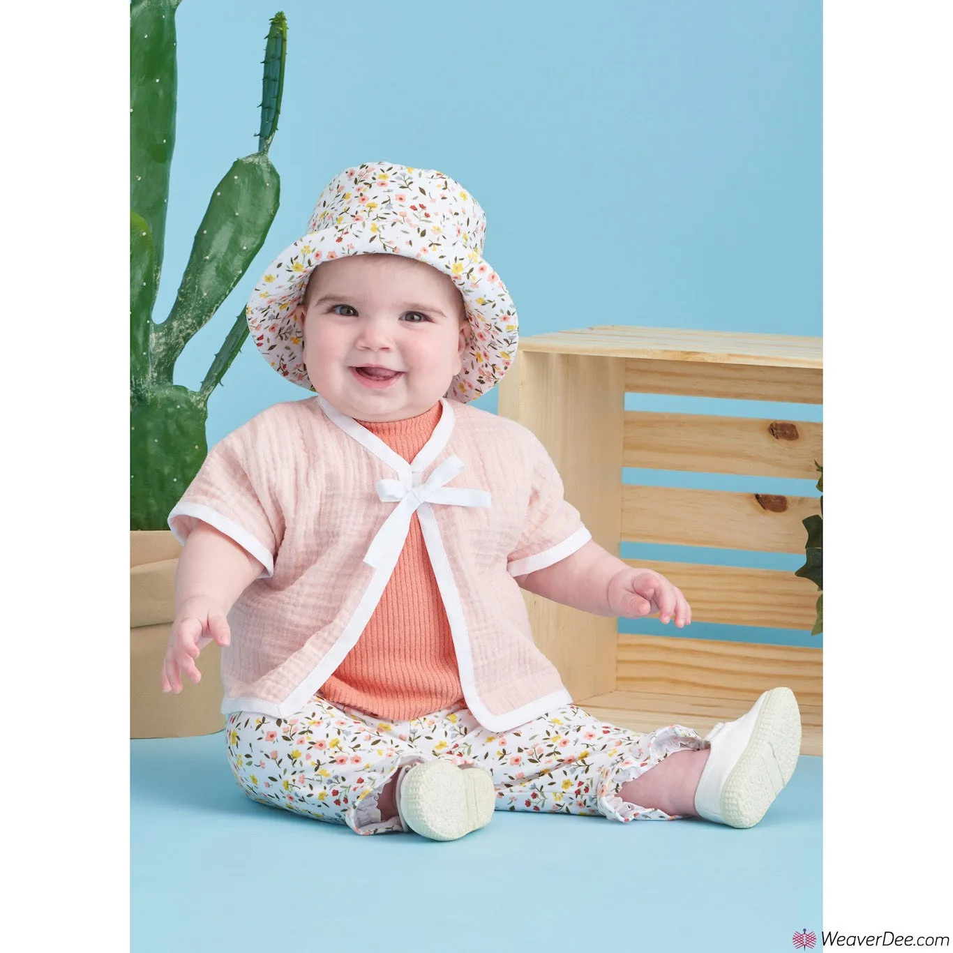 Simplicity Pattern S9616 Babies' Tee-Shirts, Jacket, Pants & Hat