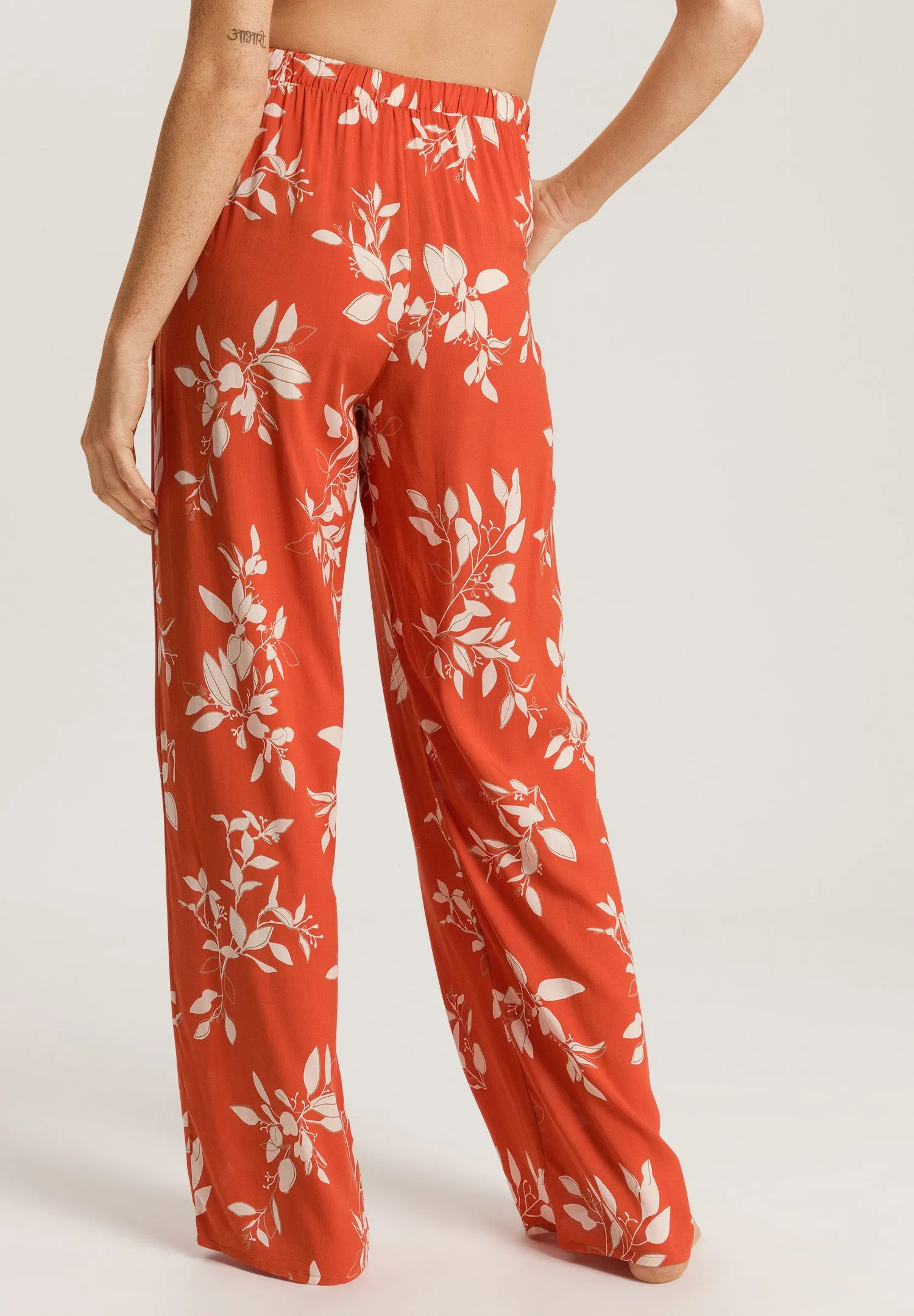 Sleep And Lounge Pants | Tangerine Flowers 74850-2159