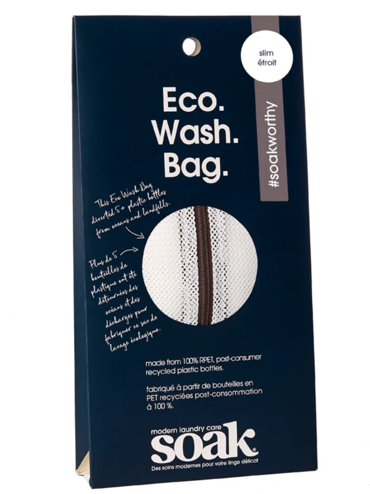 Soak Eco Wash Bag Lacey Slim