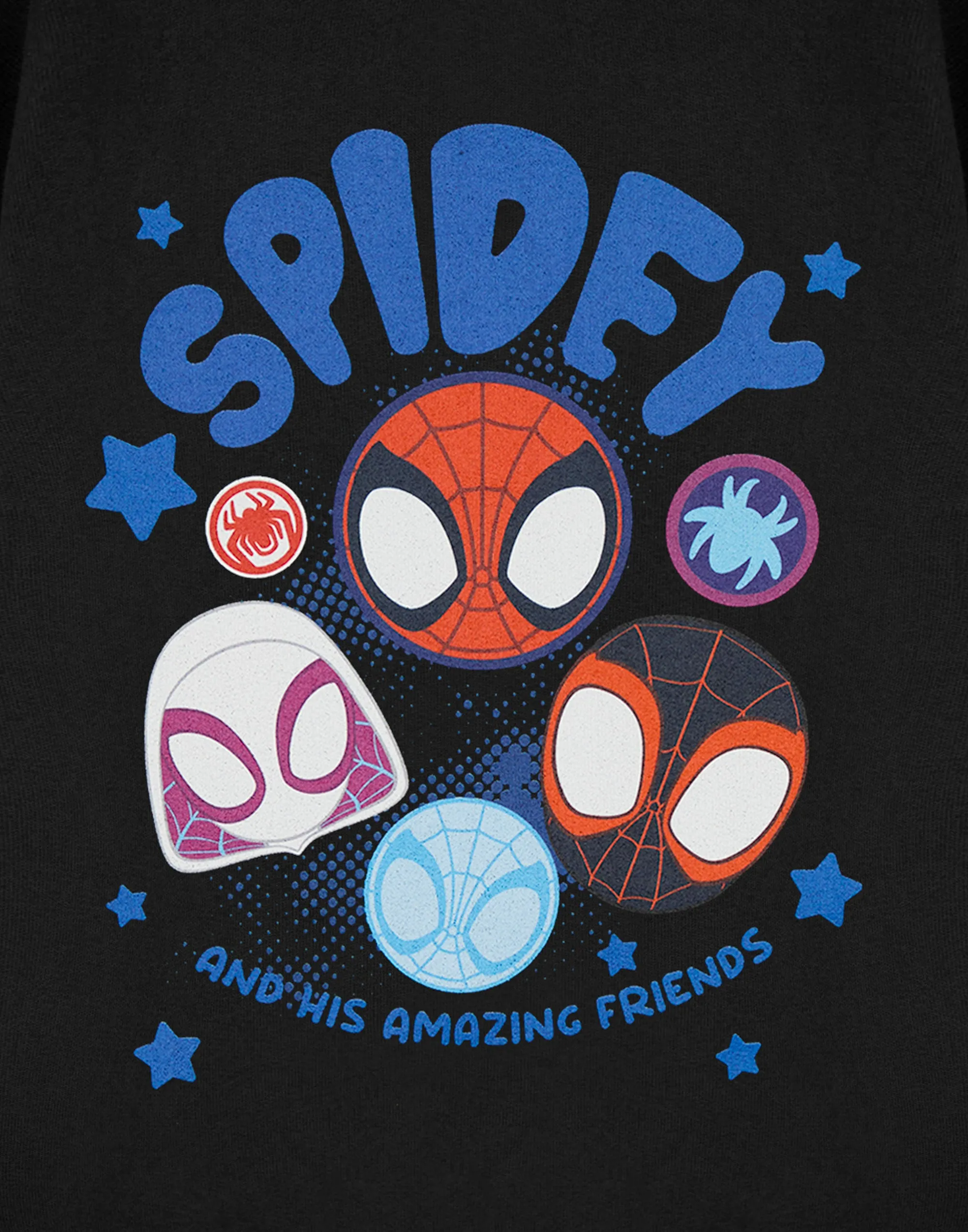 Spiderman Spidey & His Amazing Friends Boys Black Sweatshirt