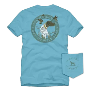 S/S Pointer Hunting Quail T-Shirt Beachwash