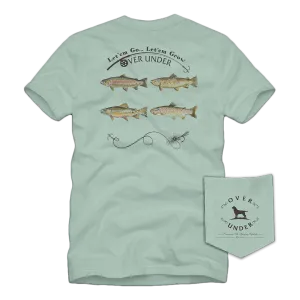 S/S Trout Slam T-Shirt Green Tea