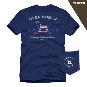 S/S Youth Freedom Lab T-Shirt Navy