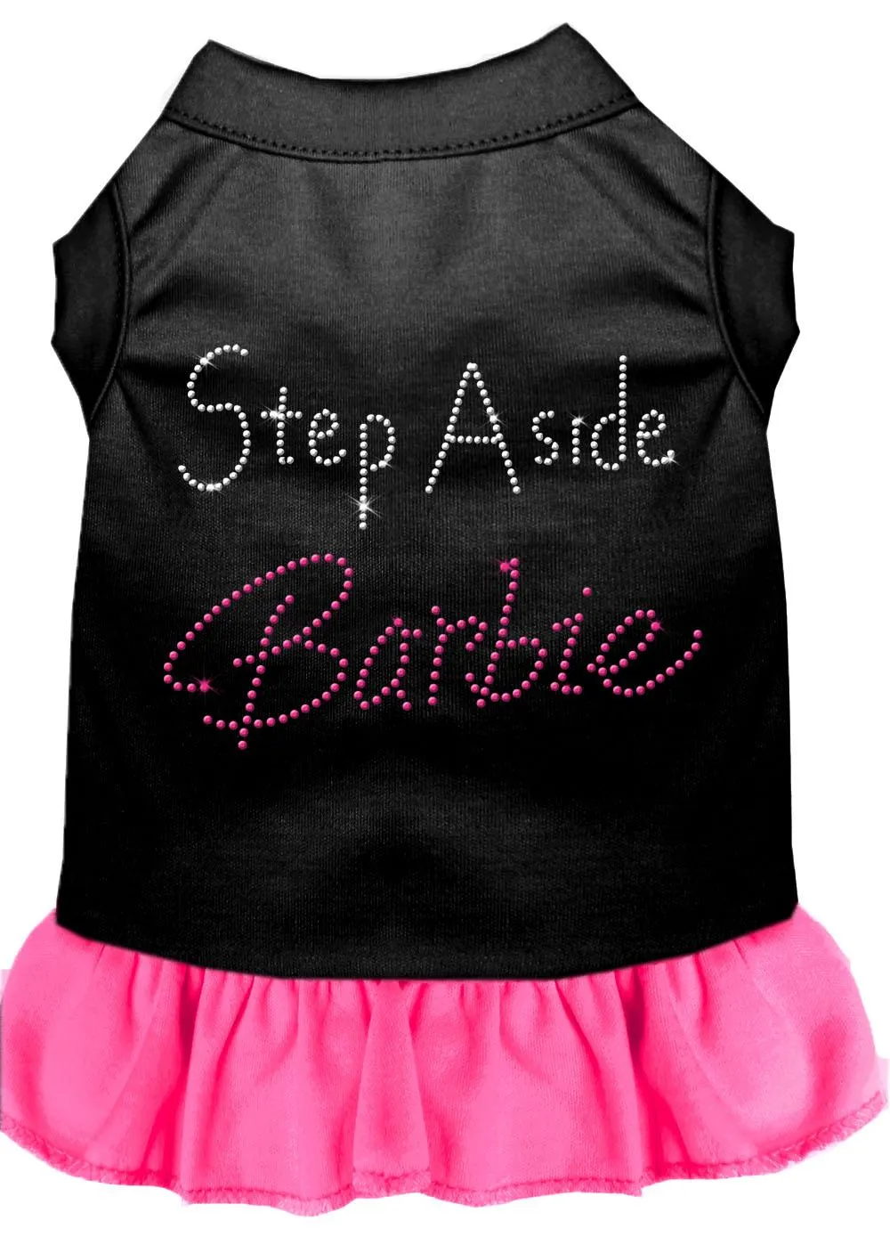 Step Aside Barbie Rhinestone Dress Bright Pink Xxl (18)