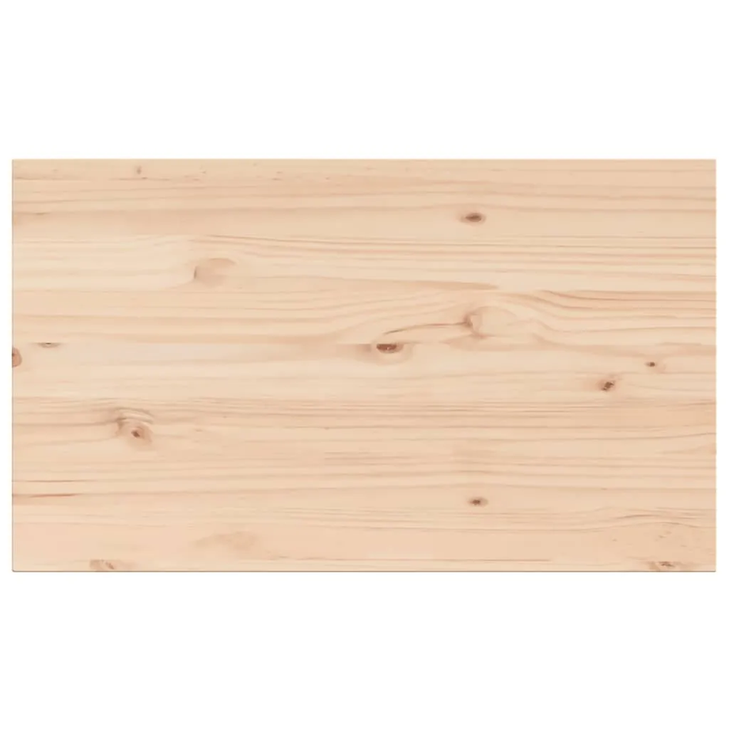 Table Tops 3 pcs 80x47x2.5 cm Rectangular Solid Wood Pine