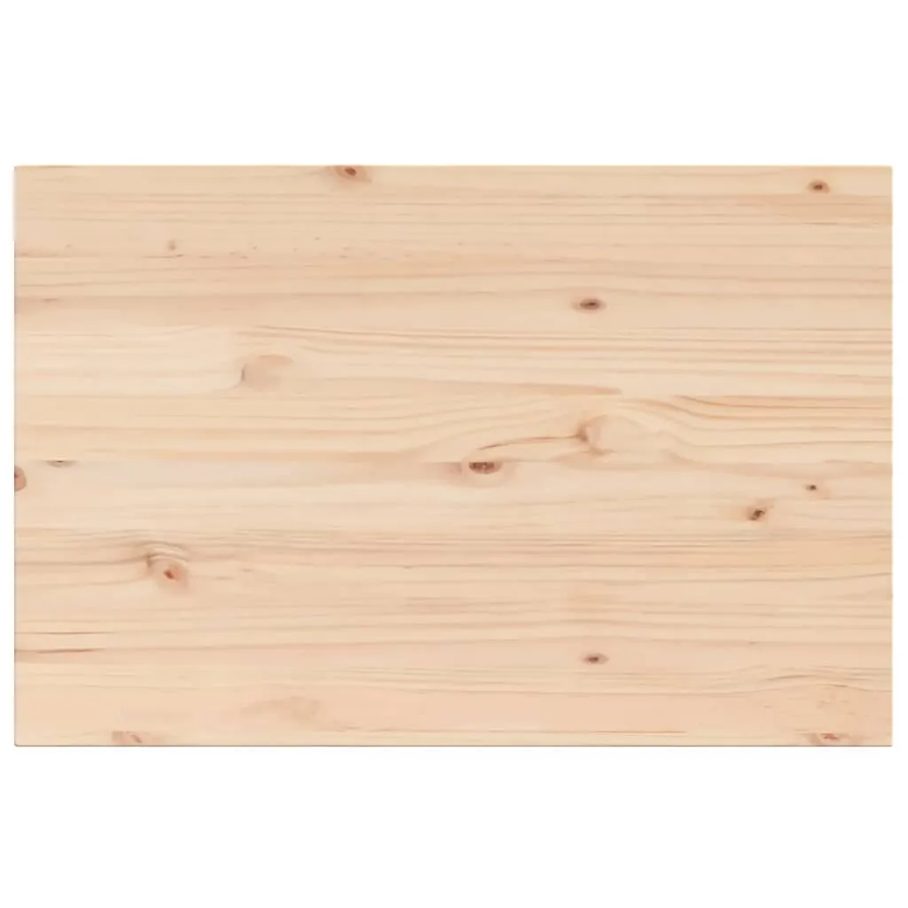 Table Tops 3 pcs 80x53x1.7 cm Rectangular Solid Wood Pine