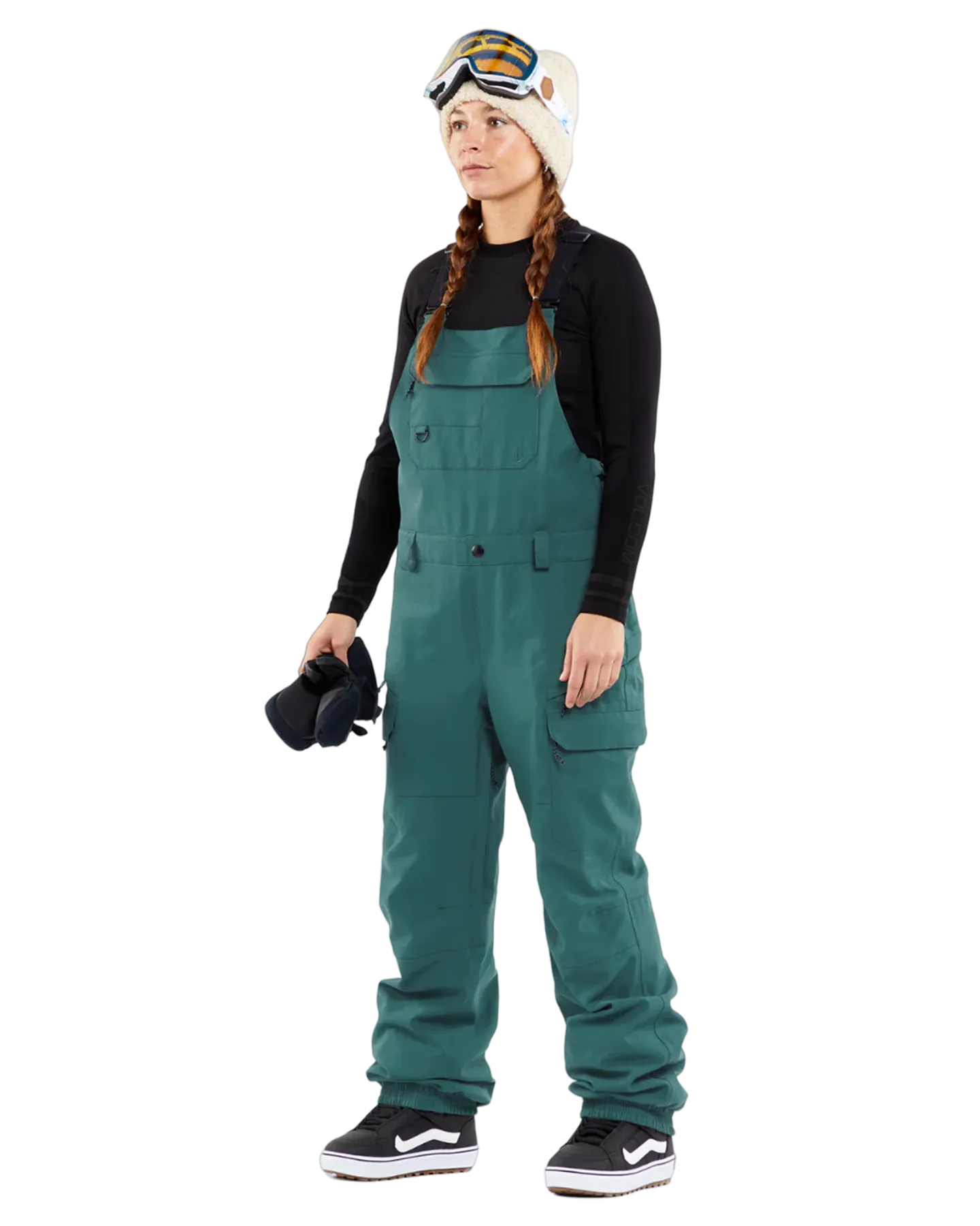 Volcom Creston 3Dstretch Bib Overall - Balsam