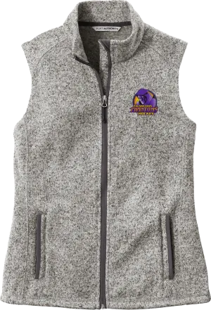 Youngstown Phantoms Ladies Sweater Fleece Vest